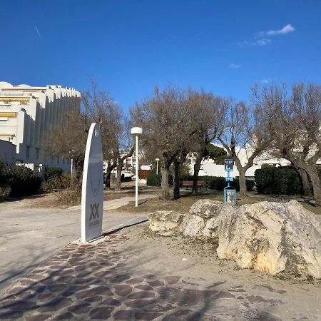 Ancre bleue***, 1ère ligne plage, piscine, Clim. La Grande Motte Extérieur photo